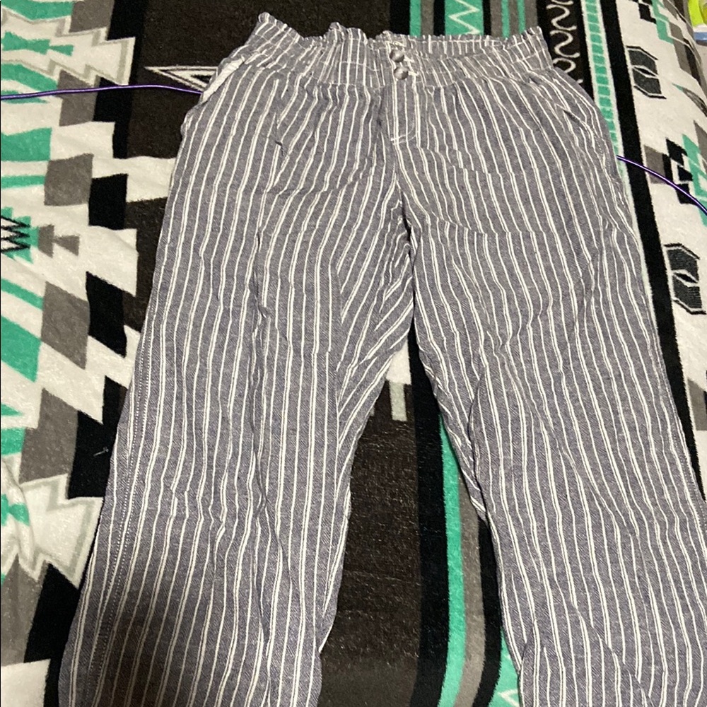 Striped Gray Pants